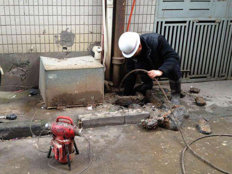 南安疏通下水道-洗菜池疏通